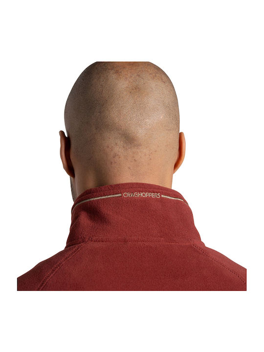 Ανδρική Ζακέτα Fleece Red Jasper