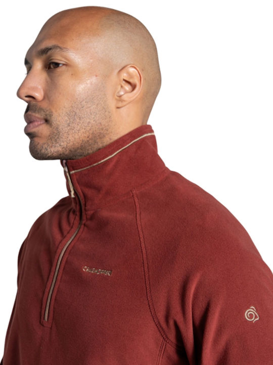 Ανδρική Ζακέτα Fleece Red Jasper