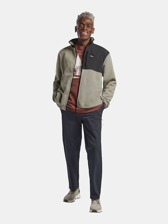 Ανδρική Ζακέτα Fleece Μπεζ