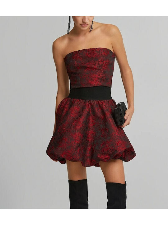 Set with Skirt Red
