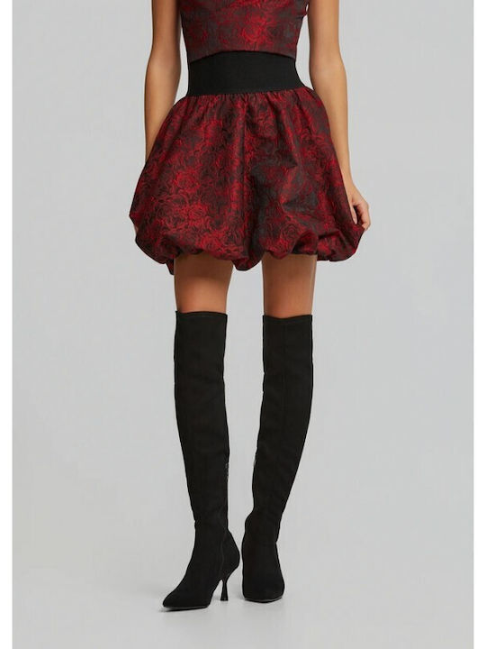 Set with Skirt Red