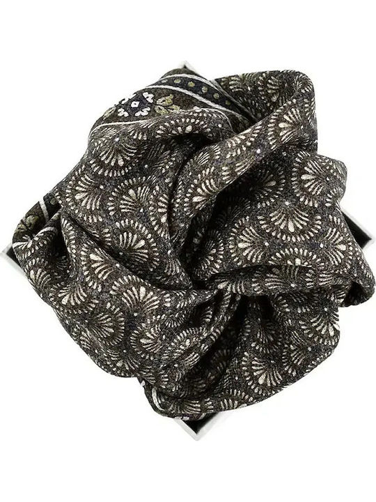 Men's Silky Handkerchief Brown