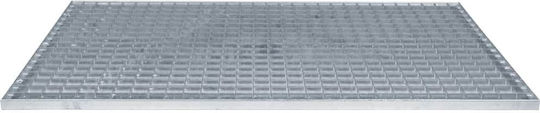Plasă Argintie 30 X 30 X 2 Cm Oțel Galvanizat Prin Imersie La Rece 42018650 Argintiu