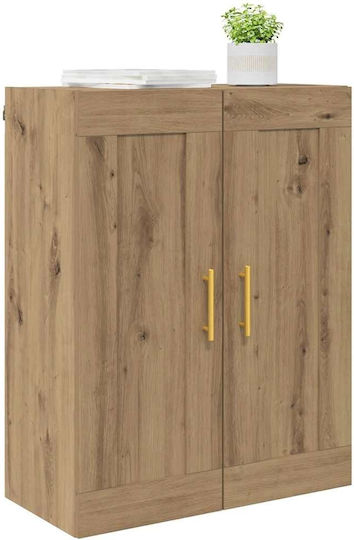 Wand Wohnzimmer Nische aus Spanplatte Artisan Eiche 69.5x34x90cm