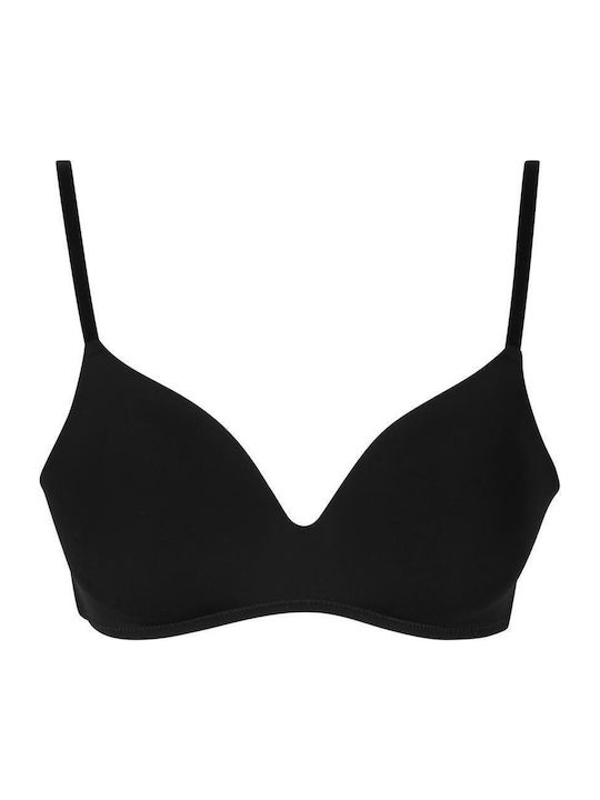 Ladies Basic Padded Bra 2-pack Black+white