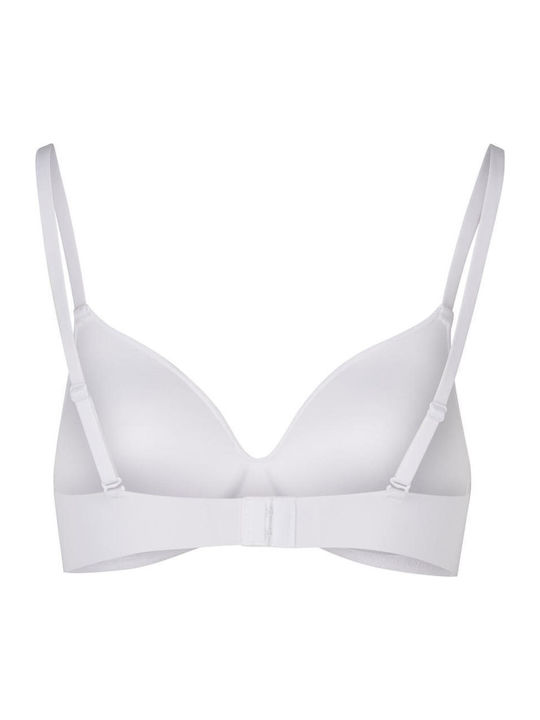 Ladies Basic Padded Bra 2-pack White+nude