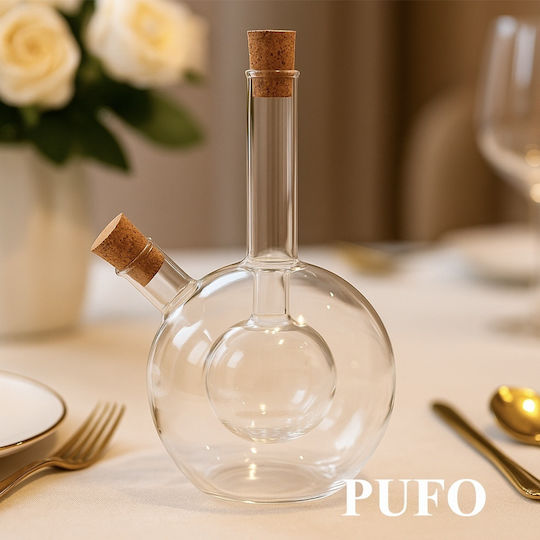Σετ Λαδόξιδο Γυάλινο με Ροή 350ml