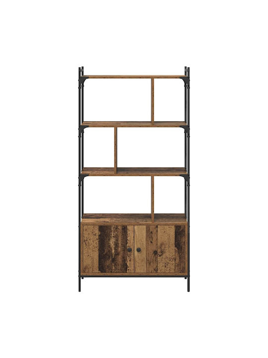 Βιβλιοθήκη Καφέ 76.5x30x154.5εκ.