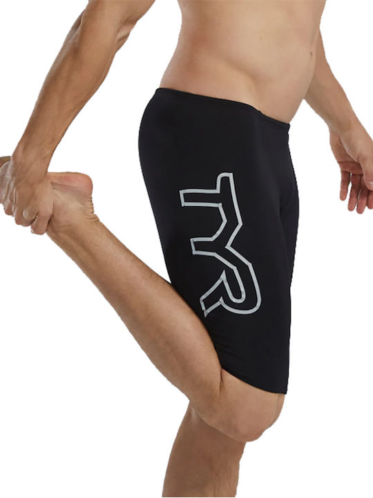 Tyr Durafast Elite B13004-001 Bărbătesc Costum de Baie de Competiție Jammer pentru Înot Negru