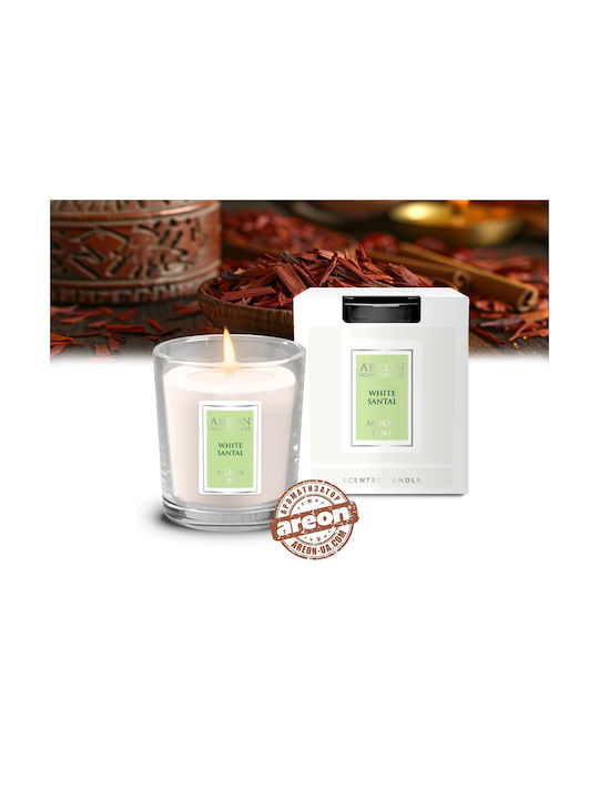 Areon Lumânare Aromatică cu Miros Santal Alb