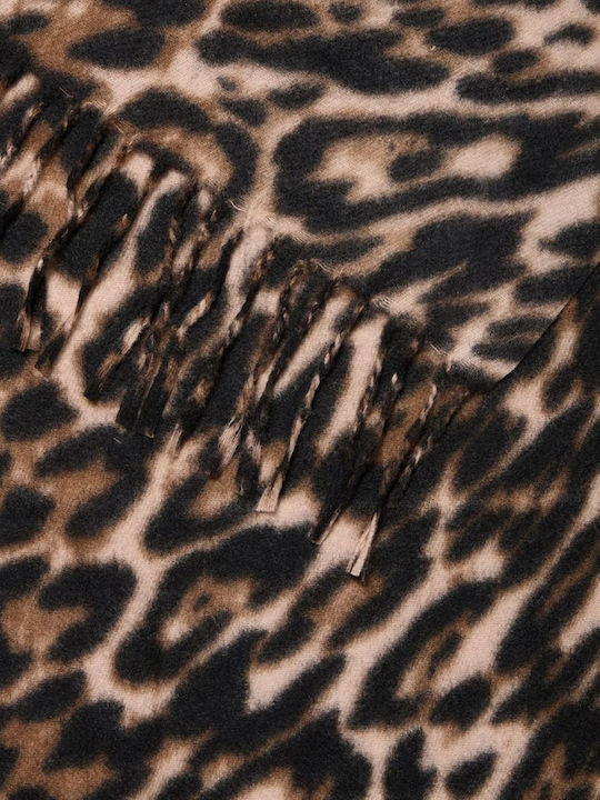 Women's Wool Scarf Brown