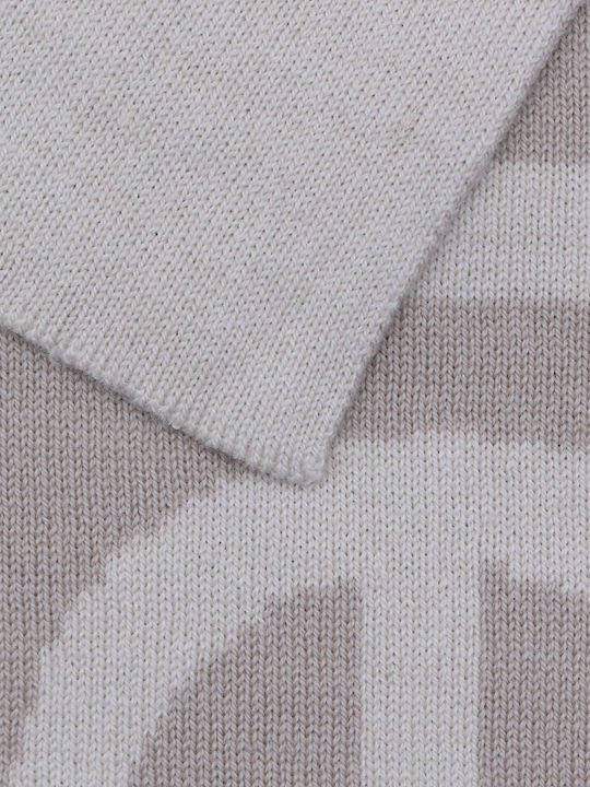Women's Wool Scarf Beige