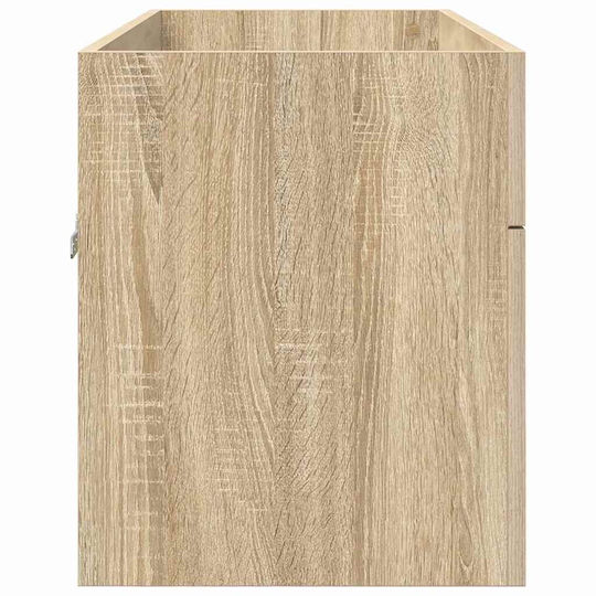 vidaXL Waschtisch ohne Waschbecken L38.5xB38.5xH46cm Sonoma Oak