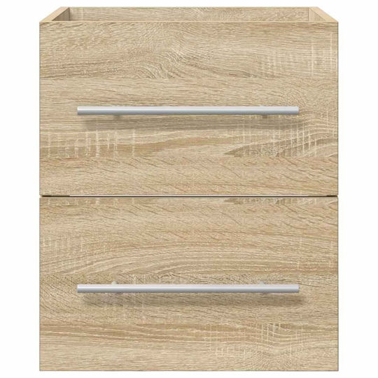 vidaXL Countertop without Sink L38.5xW41xH48cm Sonoma Oak