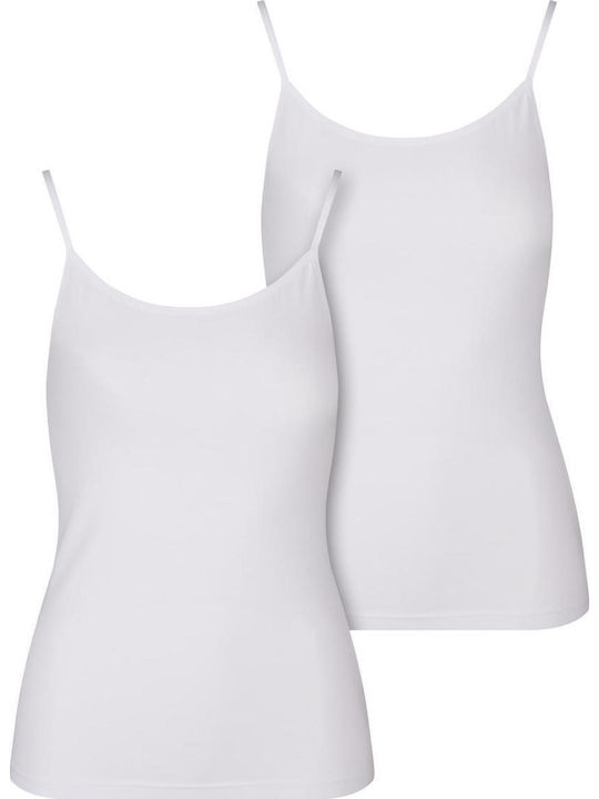 Damen T-Shirts White 2Pack
