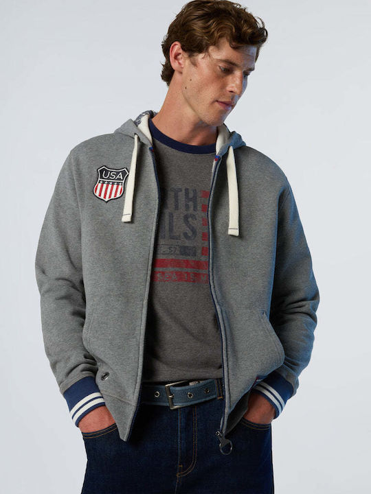 Hoodie Medium Gray Melange