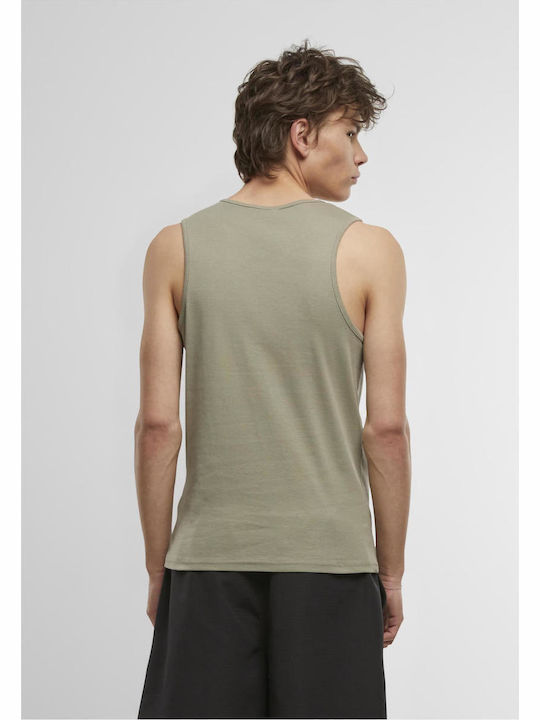Herren Unterhemden Pale Olive, White 2Packung