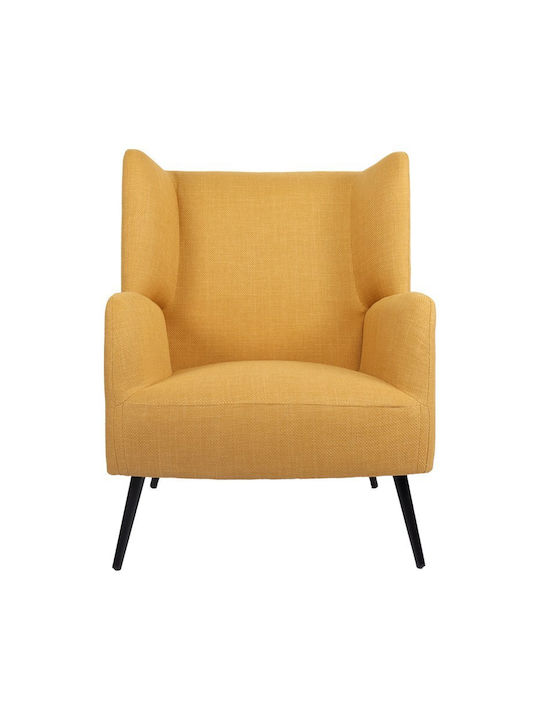 Mareta Ohrensessel Yellow 83x80x99cm