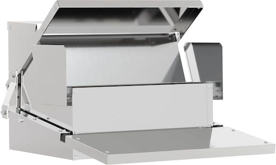 vidaXL Automatic Feeder for Chickens and Poultry with Capacity 4.05kg 50x40x29cm.