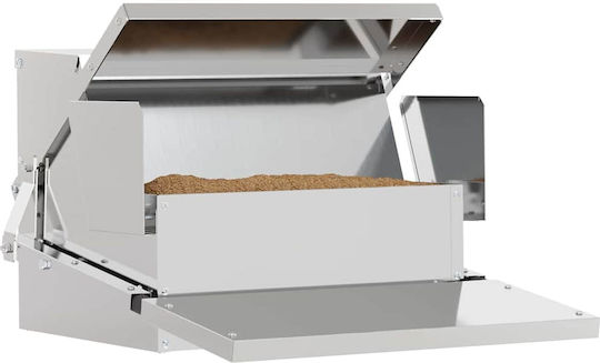 vidaXL Automatic Feeder for Chickens and Poultry with Capacity 4.05kg 50x40x29cm.
