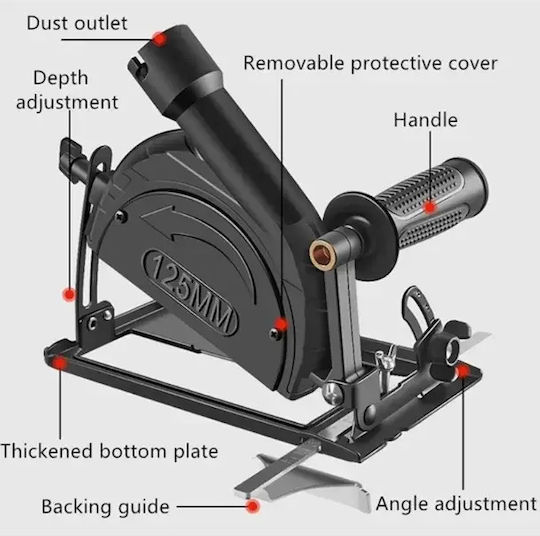 Angle Grinder Converter Handheld Cutting Machine 125mm