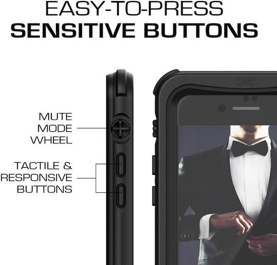 Ghostek Nautical Slim 360 Full Cover Plastic / Silicone 2mm Waterproof Black (iPhone 17 Pro Max)