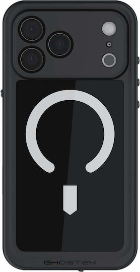 Ghostek Nautical Slim 360 Full Cover Plastic / Silicone 2mm Waterproof Black (iPhone 17 Pro Max)