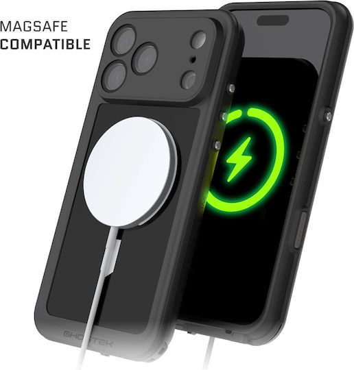 Ghostek Nautical Slim 360 Full Cover Plastic / Silicone 2mm Waterproof Black (iPhone 17 Pro Max)