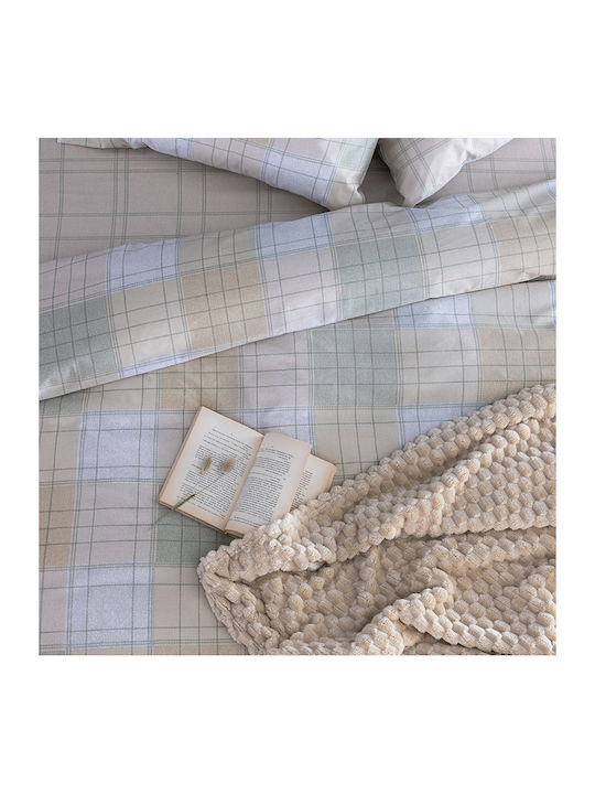 Palamaiki Sheet Sets Queen with Elastic 170x200+30cm. FL6283 Multicolour 4pcs