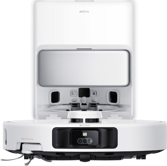 Mova P50 Pro Ultra Robot Vacuum Cleaner with Laser Mapping & 19000Pa Suction Power White