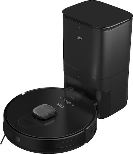 Beko Σκούπα Ρομπότ με Χαρτογράφηση Laser & Απορρόφηση 5000Pa Μαύρη