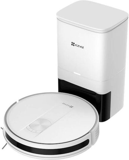 Ezviz RC3 Plus Robot Vacuum Cleaner with Smart Navigation and Suction Power 2700Pa White