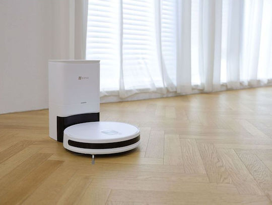 Ezviz RC3 Plus Robot Vacuum Cleaner with Smart Navigation and Suction Power 2700Pa White
