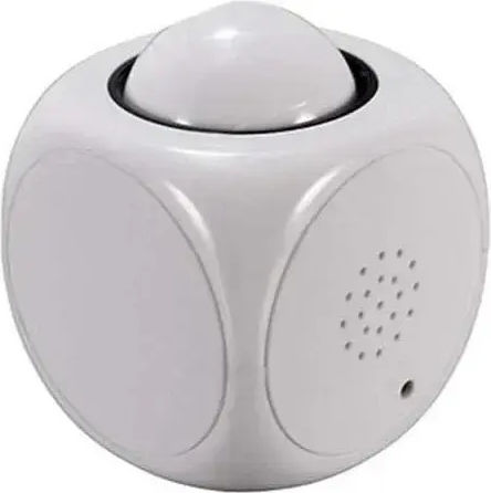 Arrango Ceas De Masă Digital Led Cu Ceas Deșteptător Alb Ak48203