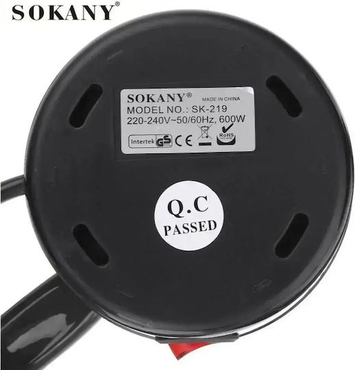 Sokany Elektrische griechische Kaffeekanne 600W με Χωρητικότητα 500ml