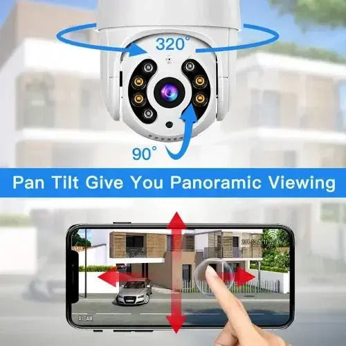 Factory A1 IP Κάμερα Παρακολούθησης Wi-Fi Full HD 1080p Αδιάβροχη με Αμφίδρομη Επικοινωνία και Φακό 3.6mm