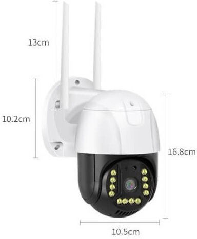 Andowl Q-S902 IP Κάμερα Παρακολούθησης Wi-Fi Full HD 1080p Αδιάβροχη με Αμφίδρομη Επικοινωνία