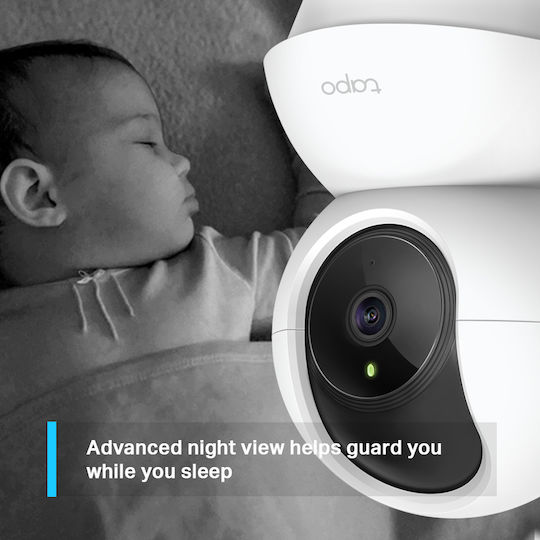 TP-LINK Tapo C200 v2 IP Камера за наблюдение Wi-Fi Full HD 1080p с Двупосочна Комуникация и Обектив 4мм