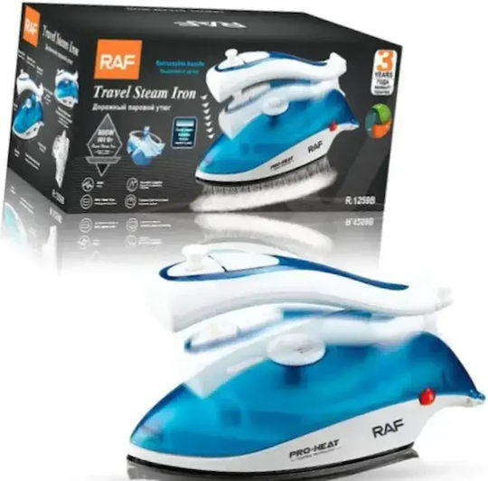 Raf R.1259b Steam Travel Iron 800W