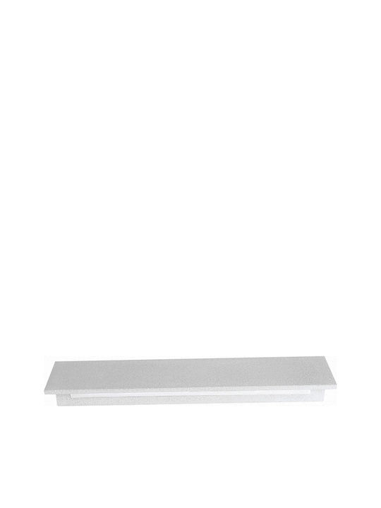 Aca Wandmontierte Außen-Deckenleuchte LED IP65 12W mit Warmweiß Licht