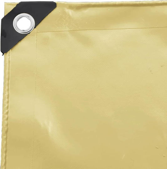 vidaXL Wasserdicht Plane 650gr/m² 6x1.5m. Hohe Beanspruchung Beige