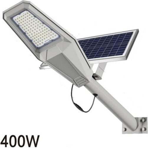 Jortan Соларна Светлина Улична 400W Студено бяло с Дистанционно Управление IP67
