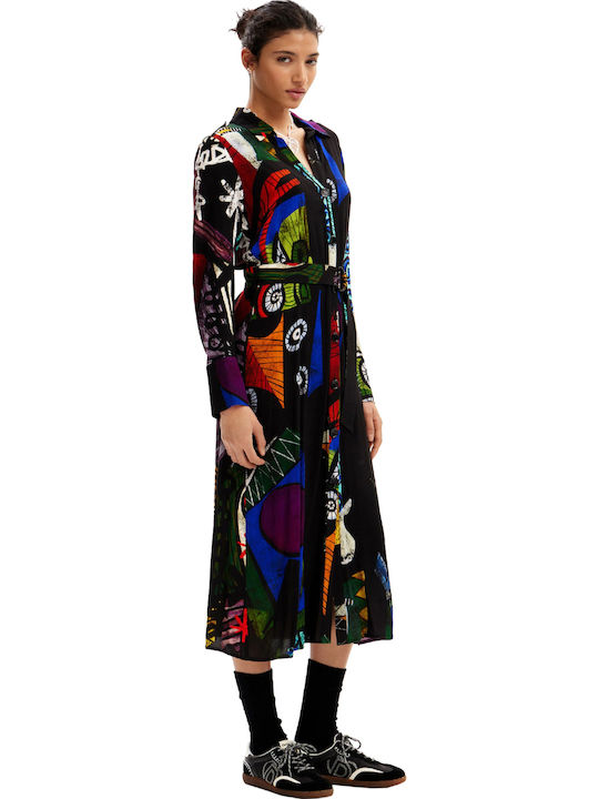 By M. Christian Lacroix Midi Shirt Dress Black
