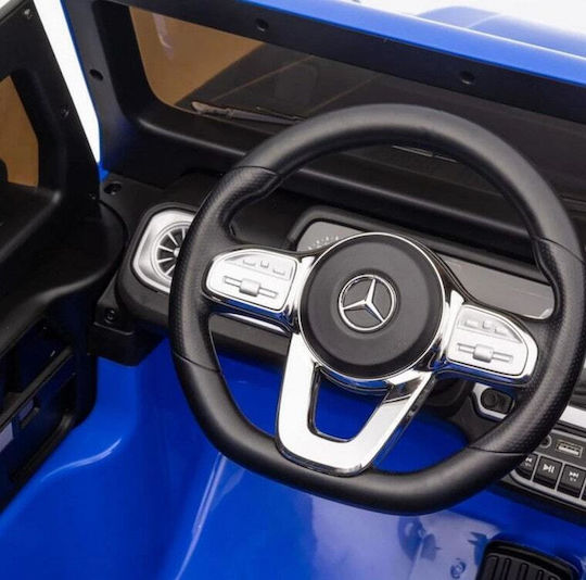 Mercedes G63 Două Locuri cu Telecomandă Licențiat 12 Volți Albastru