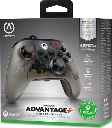 PowerA Advantage Plus Wired Gamepad for Xbox Series Gray