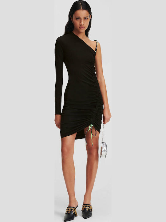 Summer Mini Evening Dress Black