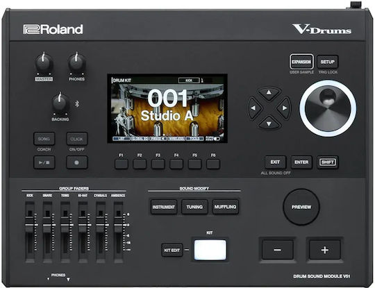 Roland Elektronische Drumsets TD513 in Schwarz
