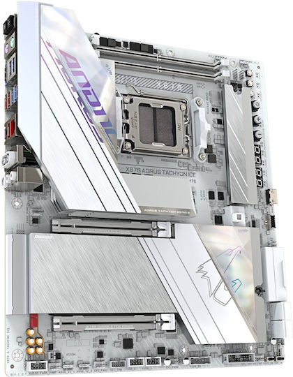 Gigabyte X870 Aorus Tachyon ICE Wi-Fi Motherboard Extended ATX with AMD AM5 Socket