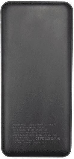 Blue Eagle Be-pb-08 Power Bank 20000mah Black