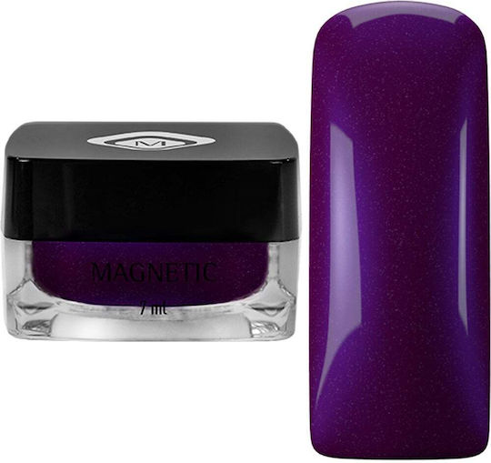 Magnetic Nail Design Foil Nailart Nail Art Gel Νυχιών Deep Purple 7ml